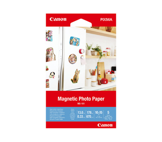 Canon Papier photo magnétique MG-101, 10 × 15 cm, 5 feuilles