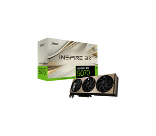 MSI GeForce RTX 5070 12G INSPIRE 3X OC NVIDIA 12 Go GDDR7